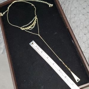 Silpada K&R Cascading Y Necklace